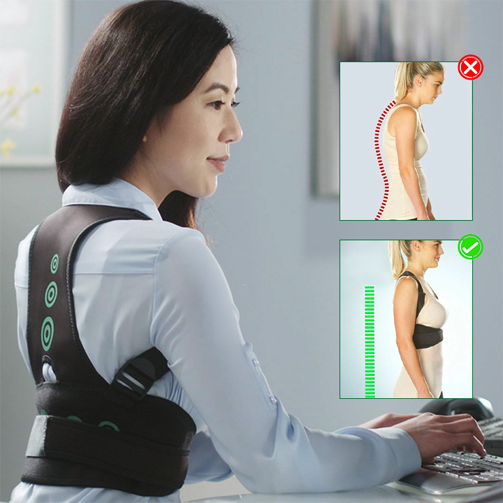 Elasztikus hát- és deréktámasz - Korrektor!!!