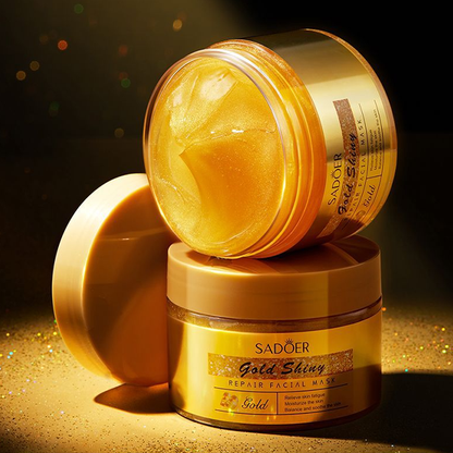 Egy maszk aranylevéllel és retinollal!!