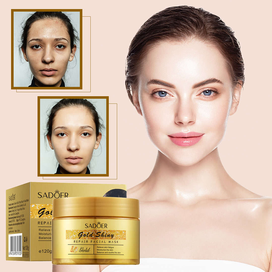 Egy maszk aranylevéllel és retinollal!!