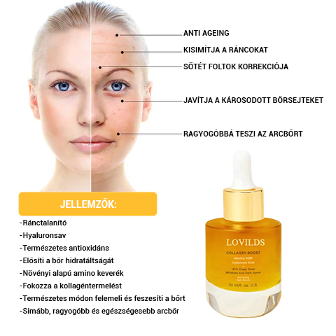 Fejlett öregedésgátló szérum kollagénnel